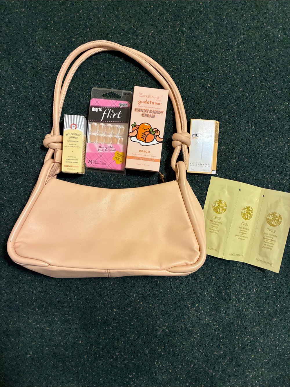 A New Day Soft Peach Shoulder Bag 8 pc Bundle